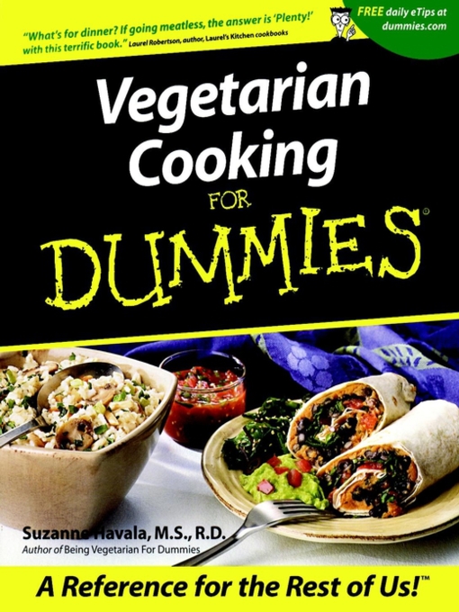 Title details for Vegetarian Cooking For Dummies by Suzanne Havala - Available
